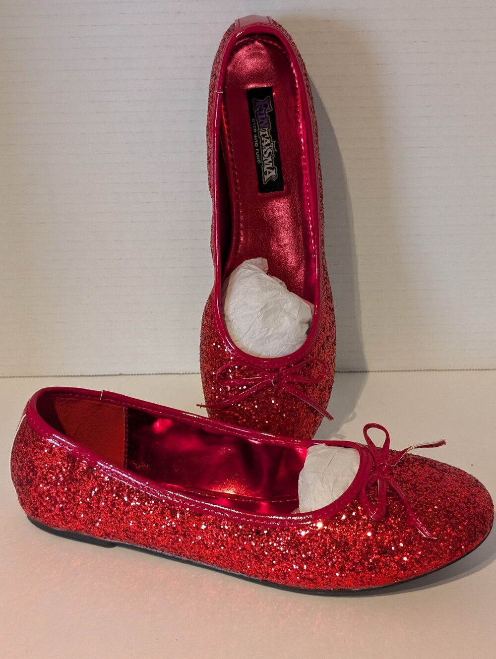 Ruby Red Slippers Sz.9 New